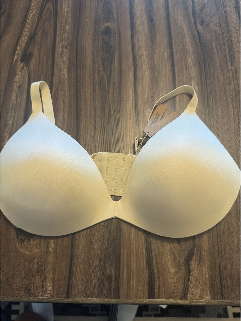 Skims Wireless Form Super Push-Up Bra Butter 42D NWT